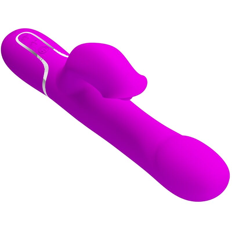High Tech Pretty Love Rabbit Vibrator Pearls Violet - 4