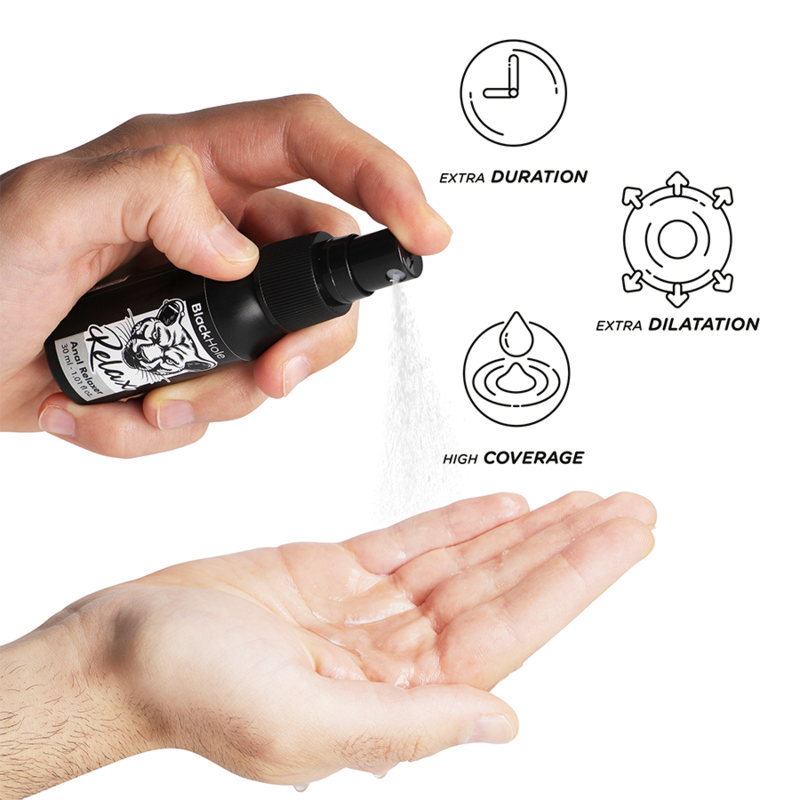 Black Hole Anal Relaxer Spray Explorer 30 Ml - 4