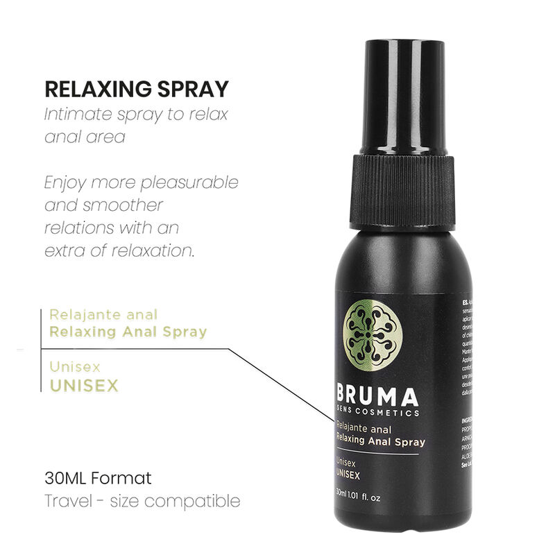 Bruma Relaxing Anal Spray Unisex 30 Ml - 3