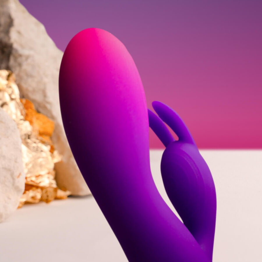 Rocks Off Glo Girl Rabbit Vibrator - 2