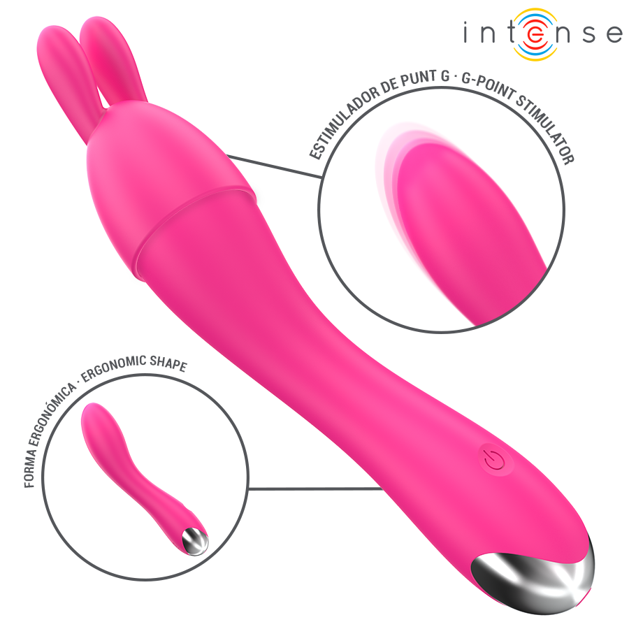 Intense High Tech Cher Vibrator With 20 Patterns And Interchangeable Heads - 4