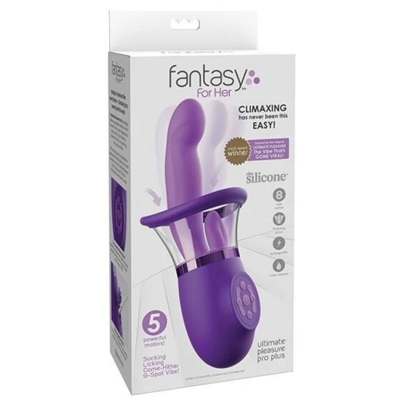 Fantasy For Her Ultimate Pleasure Pro Plus Rabbit Vibrator 20 3 Cm - 5