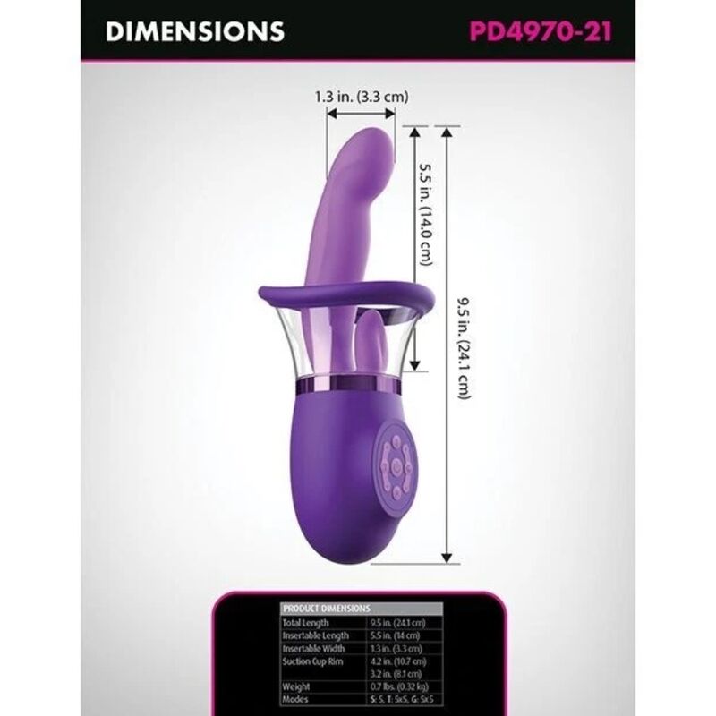 Fantasy For Her Ultimate Pleasure Pro Plus Rabbit Vibrator 20 3 Cm - 4