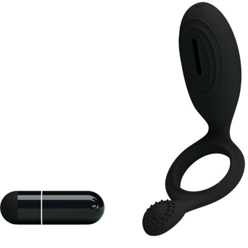 For Him Pretty Love Ethel Vibrating Ring With Stimulator - 2