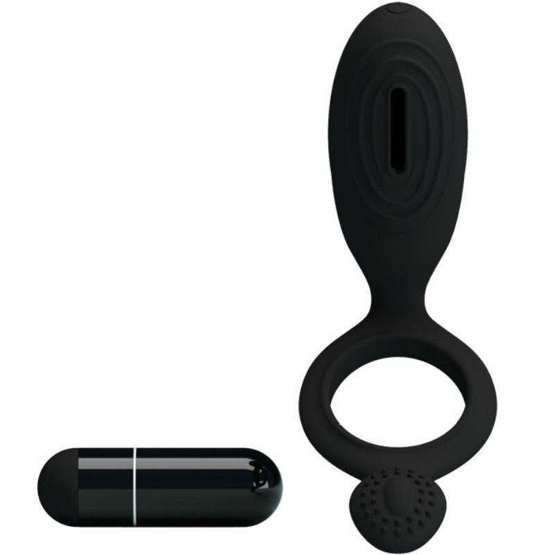For Him Pretty Love Ethel Vibrating Ring With Stimulator - 4