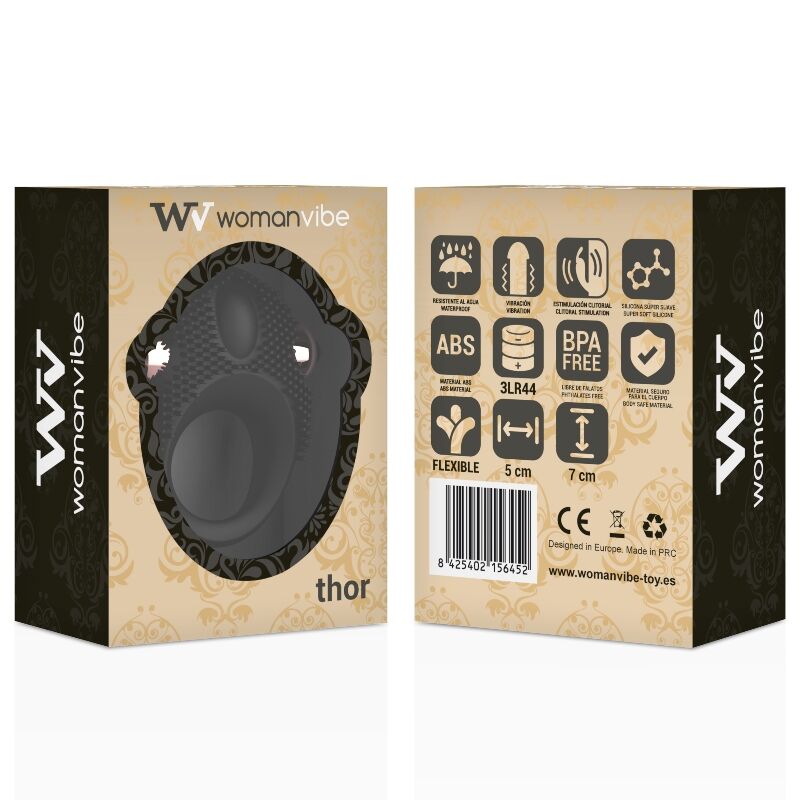 Womanvibe Thor Silicone Vibrator Ring - 2