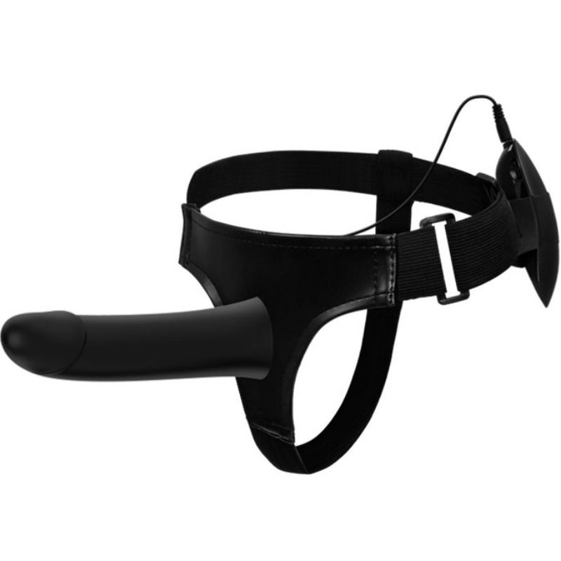 Harness Pretty Love Vito Strap On With Hollow Dildo And Vibration 17 3 Cm - 2