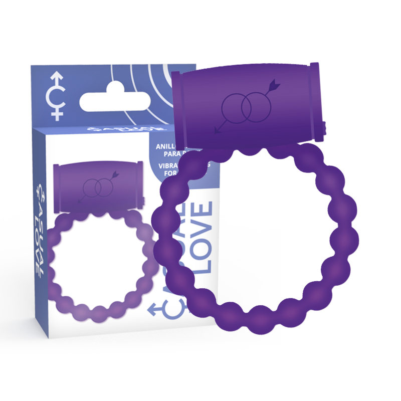 Casual Love 25 Couple Vibrator Ring Violet - 2