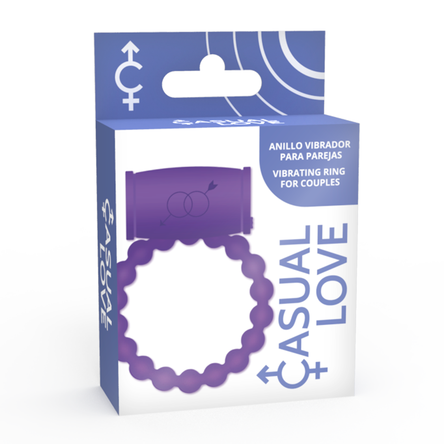 Casual Love 25 Couple Vibrator Ring Violet - 4