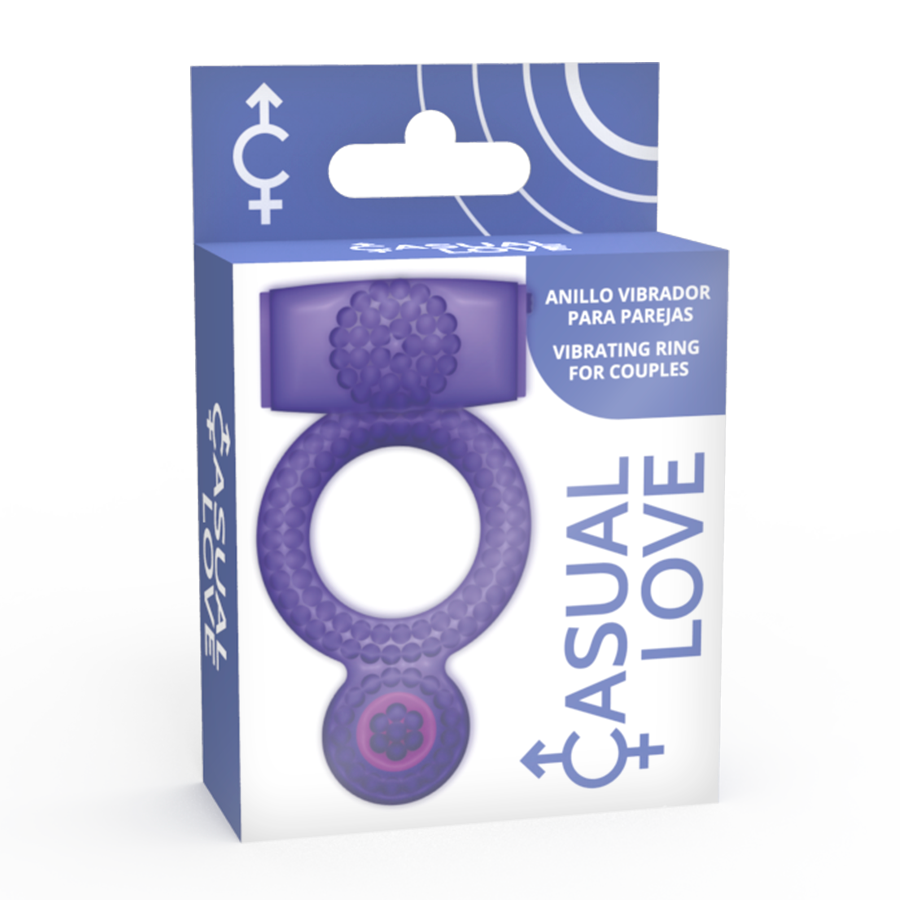Casual Love Ring Vibrating Double Pleasure - 4