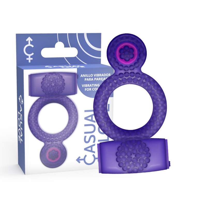 Casual Love Ring Vibrating Double Pleasure - 2