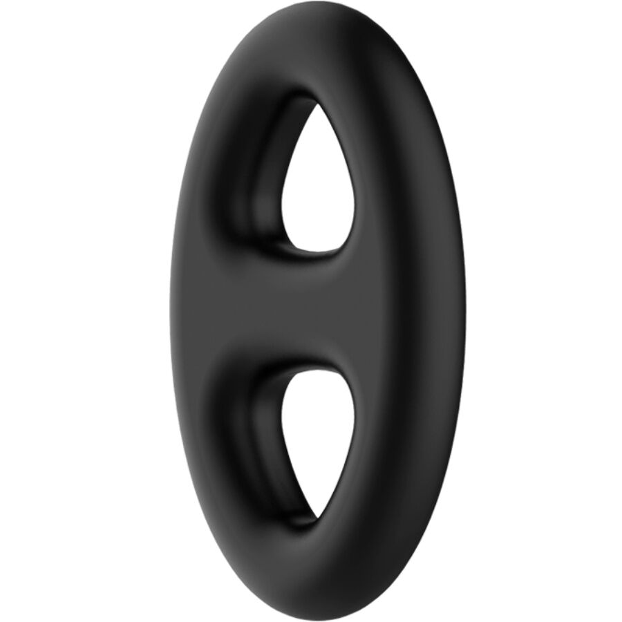 Crazy Bull Double Oval Silicone Ring - 3