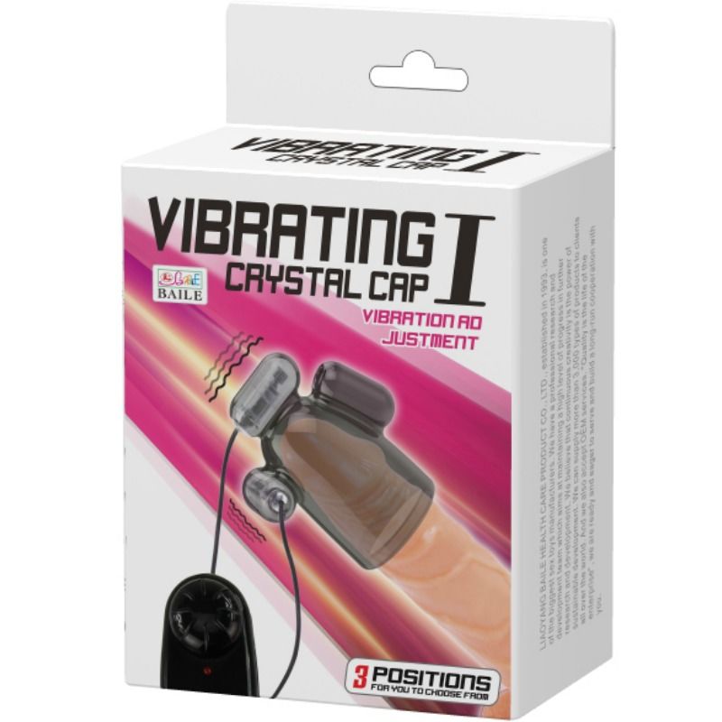 Baile For Him Vibrating Cover Vibrating Crystal Cap I - 3