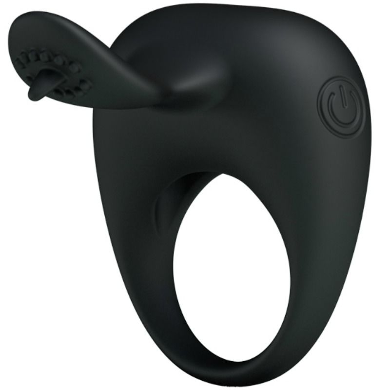 For Him Pretty Love Vibrating Ring With Tongue