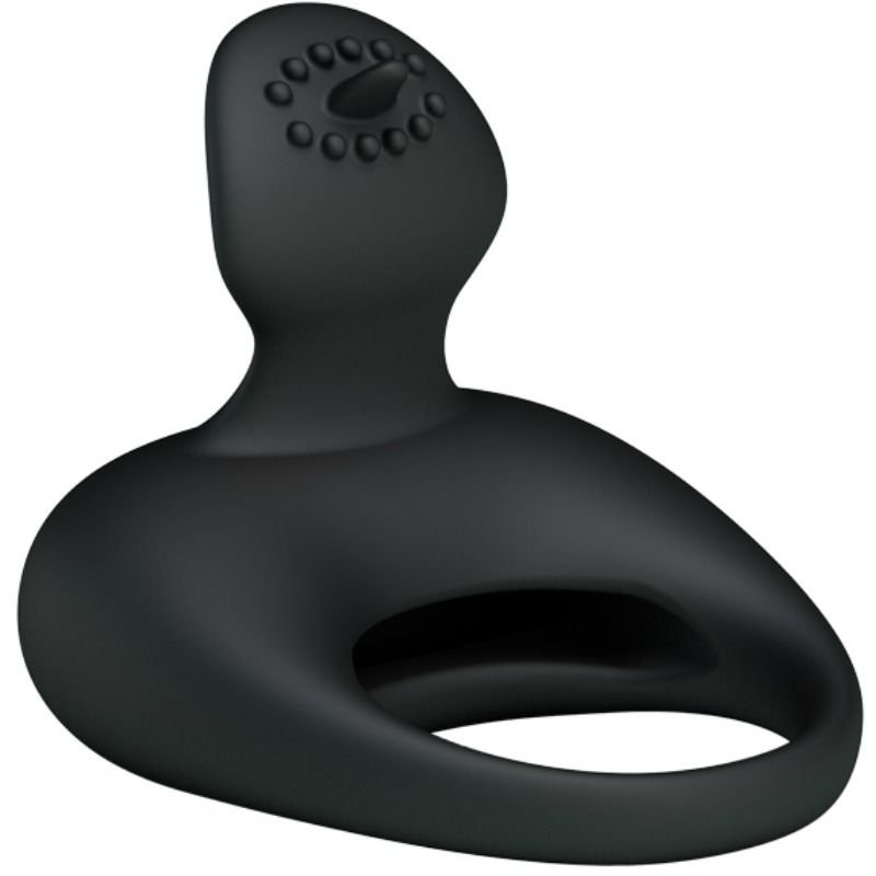 For Him Pretty Love Vibrating Ring With Tongue - 2