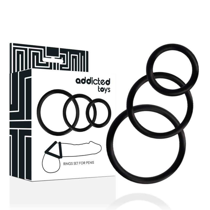 Addicted Toys Rings Set For Penis - 2