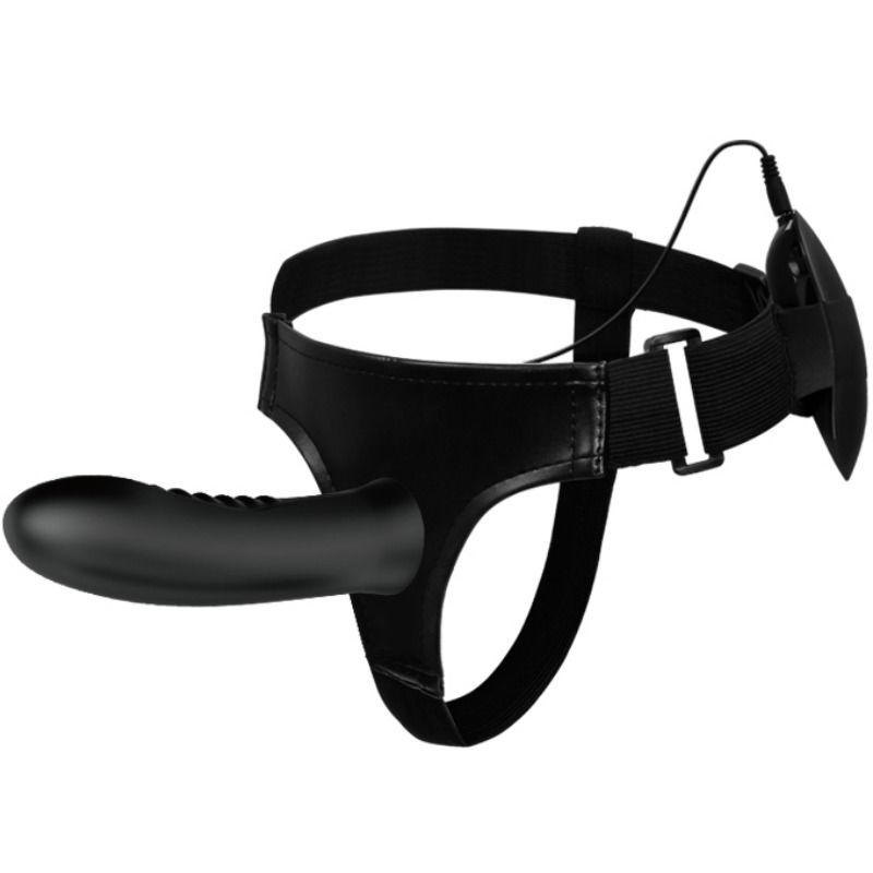 Harness Pretty Love Myron Strap On With Vibration And Hollow Dildo