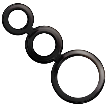 Addicted Toys Rings Set For Penis Smoked