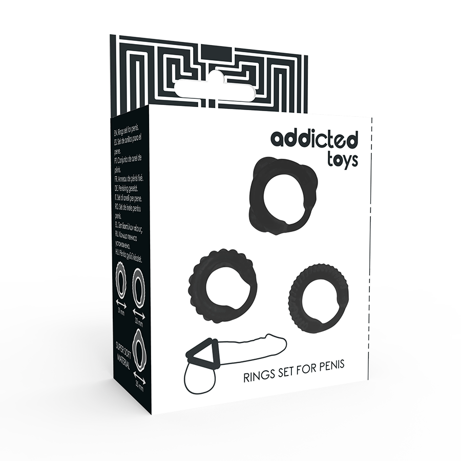Addicted Toys C Ring Set - 4