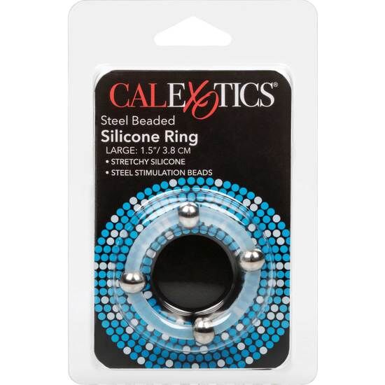 Calexotics Steel Beaded Silicone Ring - 3