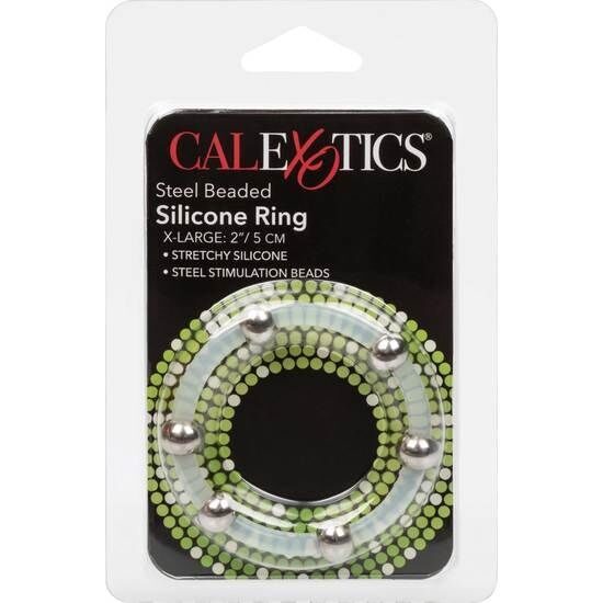 Calexotics Steel Beaded Silicone Ring - 2