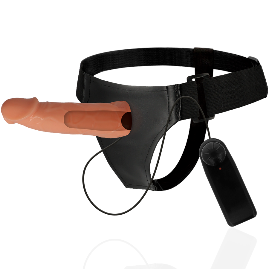 Harness Attraction Willian Hollow Rnes With Vibrator 17 Cm O 4 5 Cm - 3