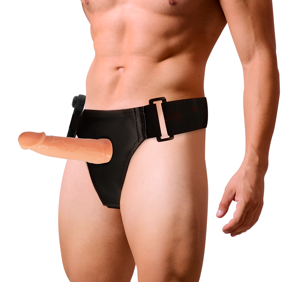 Harness Attraction Willian Hollow Rnes With Vibrator 17 Cm O 4 5 Cm