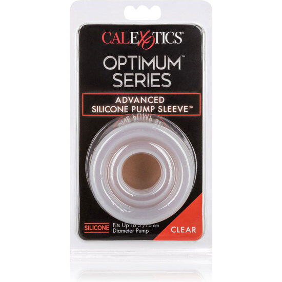 Calexotics Adv Silicone Pump Sleeve Transparent - 3