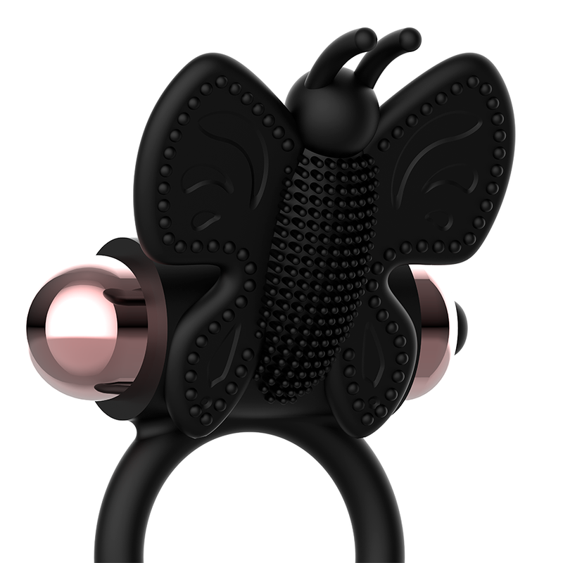 Coquette Toys Coquette Chic Desire Cock Ring Butterfly With Vibrator - 4