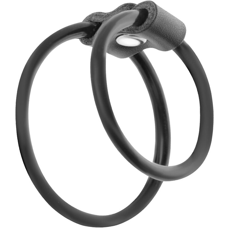 Darkness Bondage Enhancing Duo Penis Rings - 2