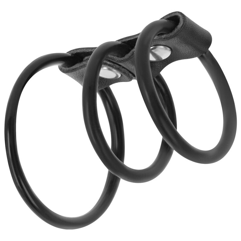 Darkness Bondage OF 3 Flexible Penis Rings Set - 2
