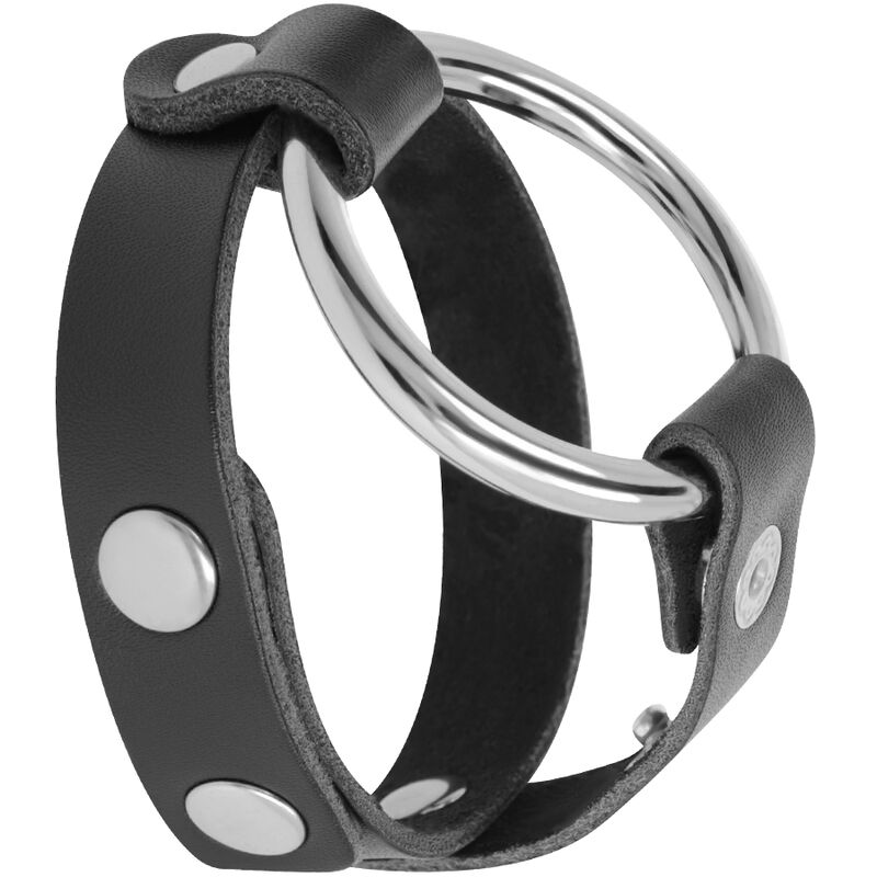 Darkness Bondage BDSM Cock And Testicle Ring - 3