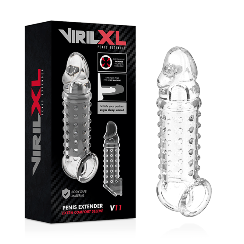 Virilxl Penis Extension And Sheath V11 Transparent - 2