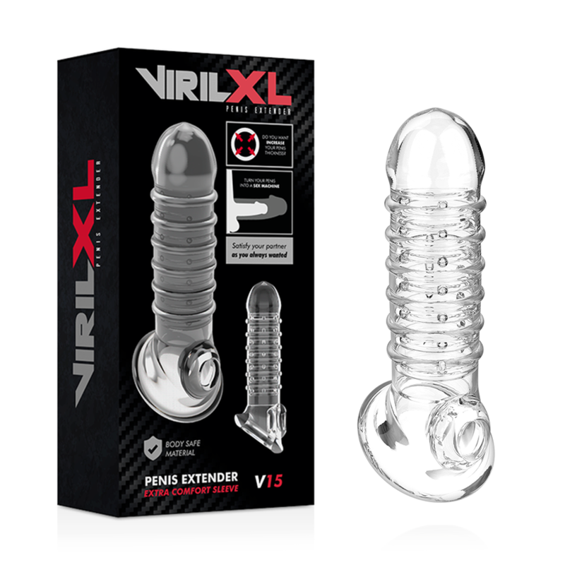 Virilxl Penis Extension And Sheath V15 Transparent - 2