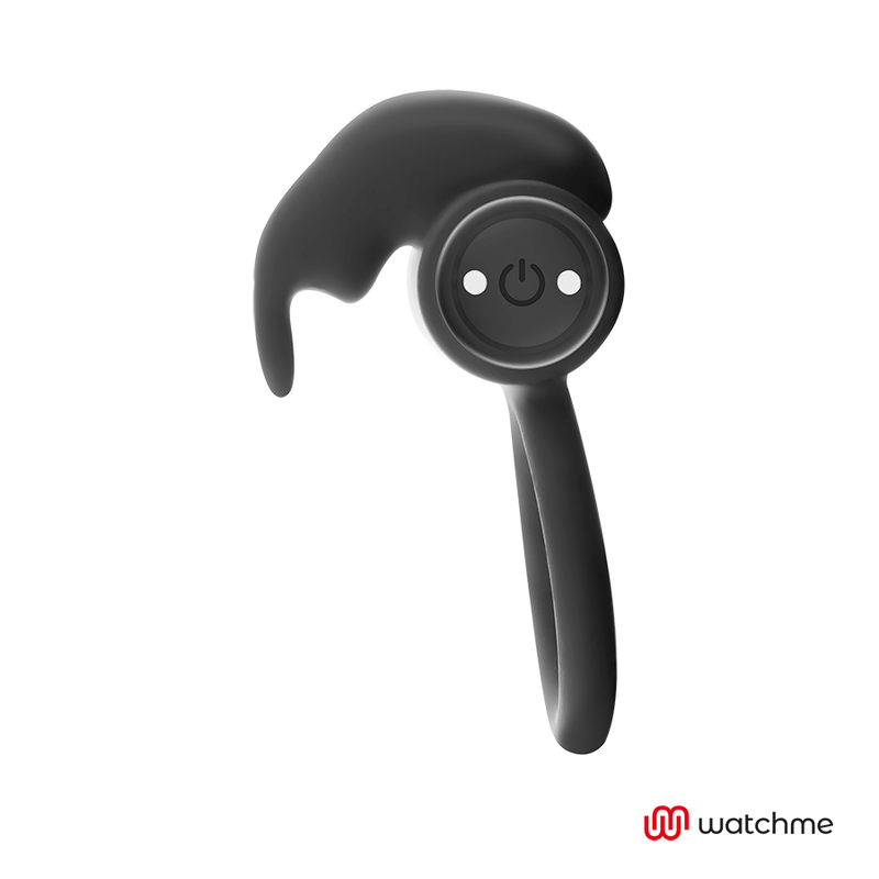 Black Silver Burton Remote Control Cockring Watchme - 4