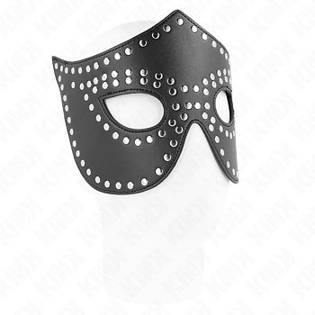 Masked Allure Leatherette With Rivets Model 2 30 X 12 cm