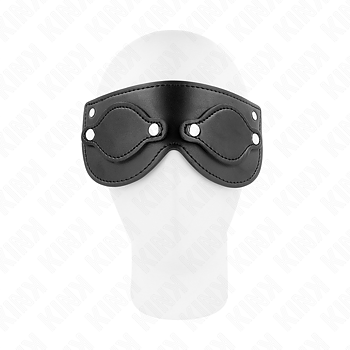 Masked Allure Leatherette With Detachable Eye Covers 22,9 cm