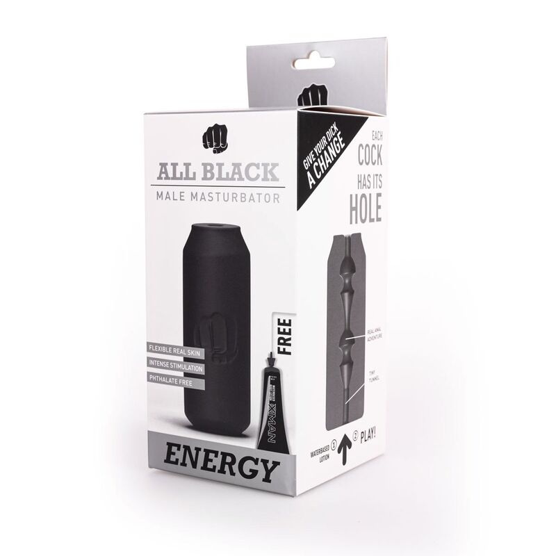 All Black Masturbator Energy - 2
