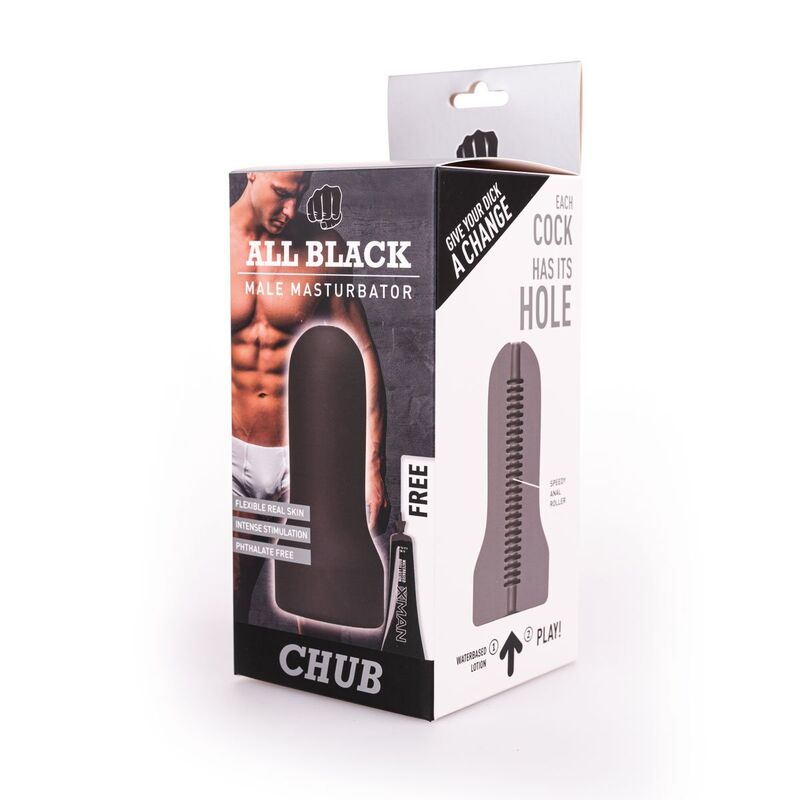 All Black Masturbator Loop - 4