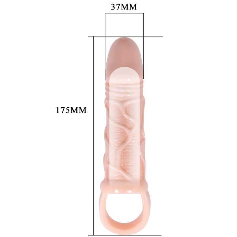 Baile For Him Penis Extender Sheath With Strap For Testicles 13 5 Cm - 3