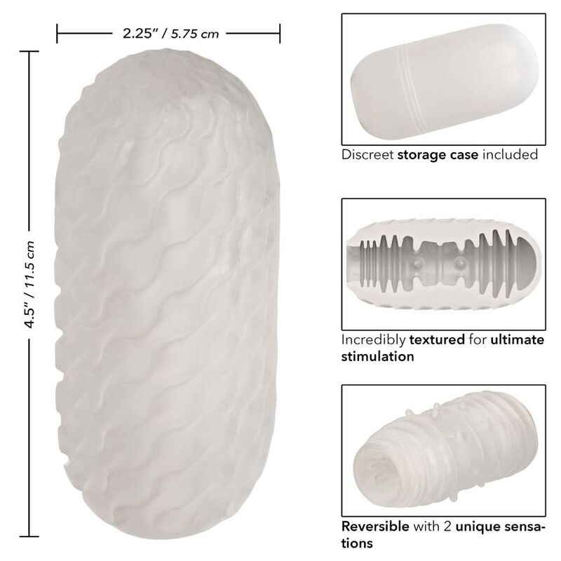 Calexotics Reversible Ribbed Stroker - 3