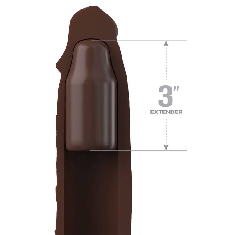 Fantasy X Tensions Pipedreams Extension W Strap 17 78 Cm Brown - 2