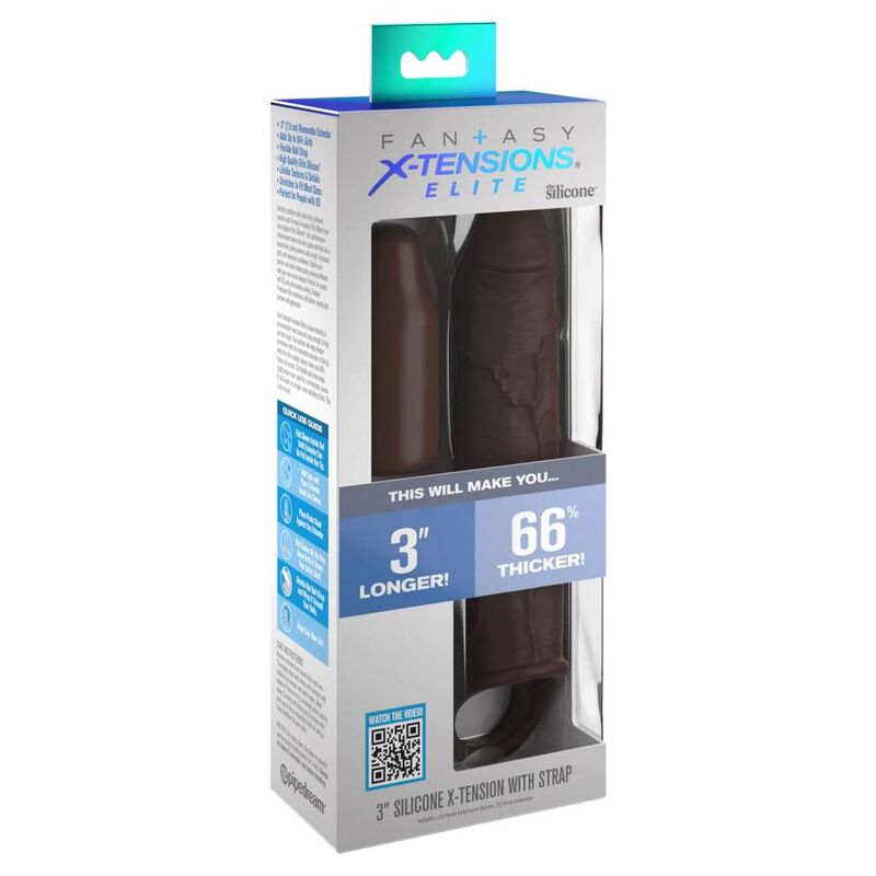 Fantasy X Tensions Pipedreams Extension W Strap 17 78 Cm Brown - 3
