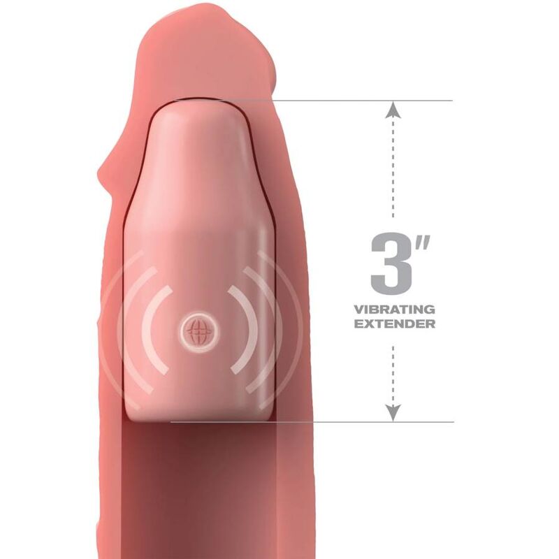 Fantasy X Tensions Pipedreams Sleeve 22 86 Cm 7 62 Cm Plug Remote Skin - 2