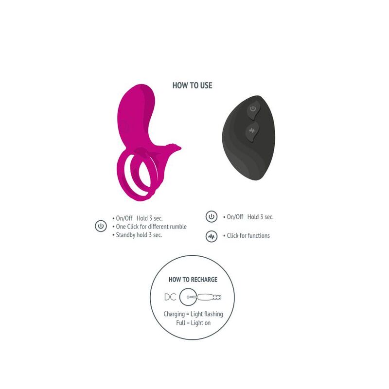 Xocoon Couples Stimulator Ring - 4