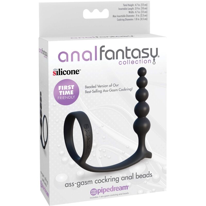 Anal Fantasy Elite Anal Balls Gasm Cockring - 4