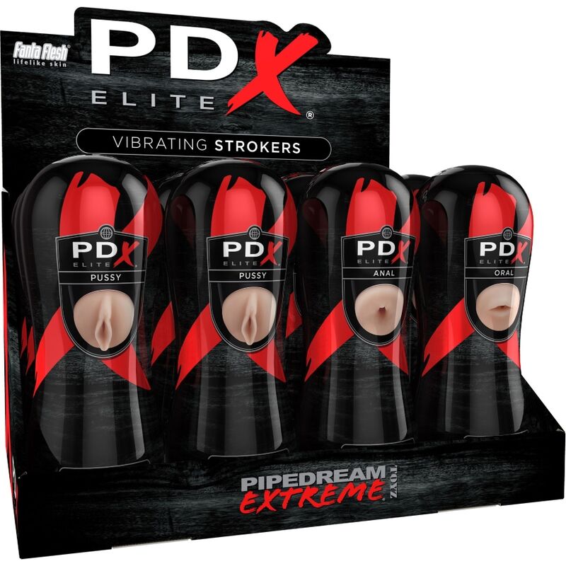 Pdx Elite Stroker Set 6X Vagina 3X Ano 3X Mouth