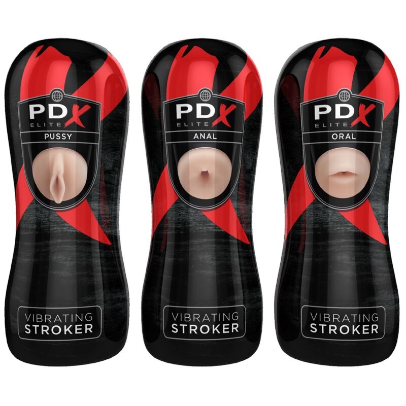 Pdx Elite Stroker Set 6X Vagina 3X Ano 3X Mouth - 2