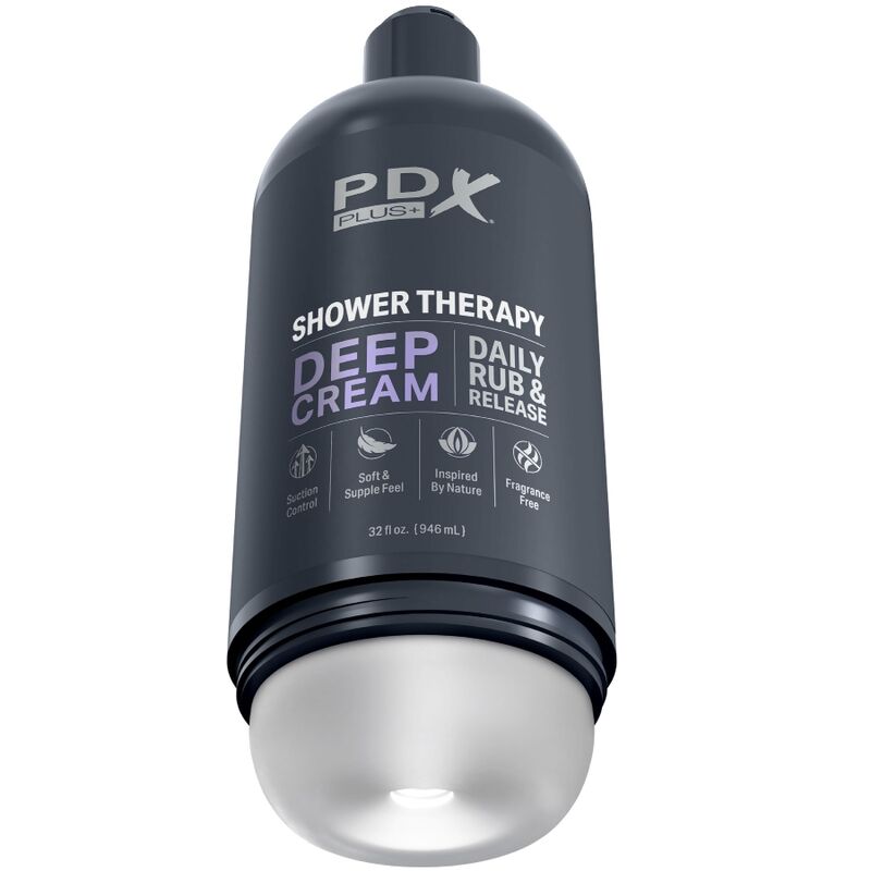 Pdx Plus Stroker Masturbator Discreet Deep Cream Shampoo Bottle Design - 2