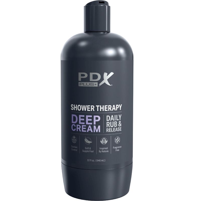 Pdx Plus Stroker Masturbator Discreet Deep Cream Shampoo Bottle Design - 4